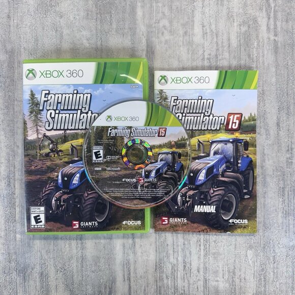 Farming Simulator 15 Microsoft Xbox 360 CIB - Picture 1 of 4
